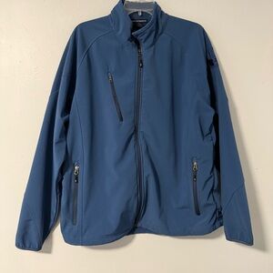 Port Authority Mens Welded‎ Jacket Blue Soft Shell L